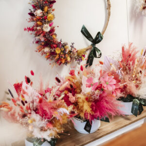 Montage floral coloré